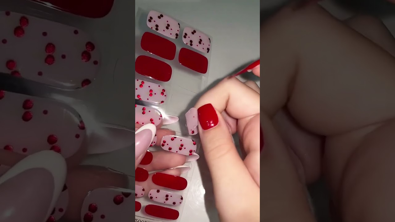 Наклейки для ногтей с эффектом наращивания - маникюр за 1 минуту ! Ссылка в описании .