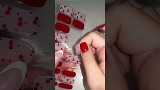 Наклейки для ногтей с эффектом наращивания - маникюр за 1 минуту ! Ссылка в описании .