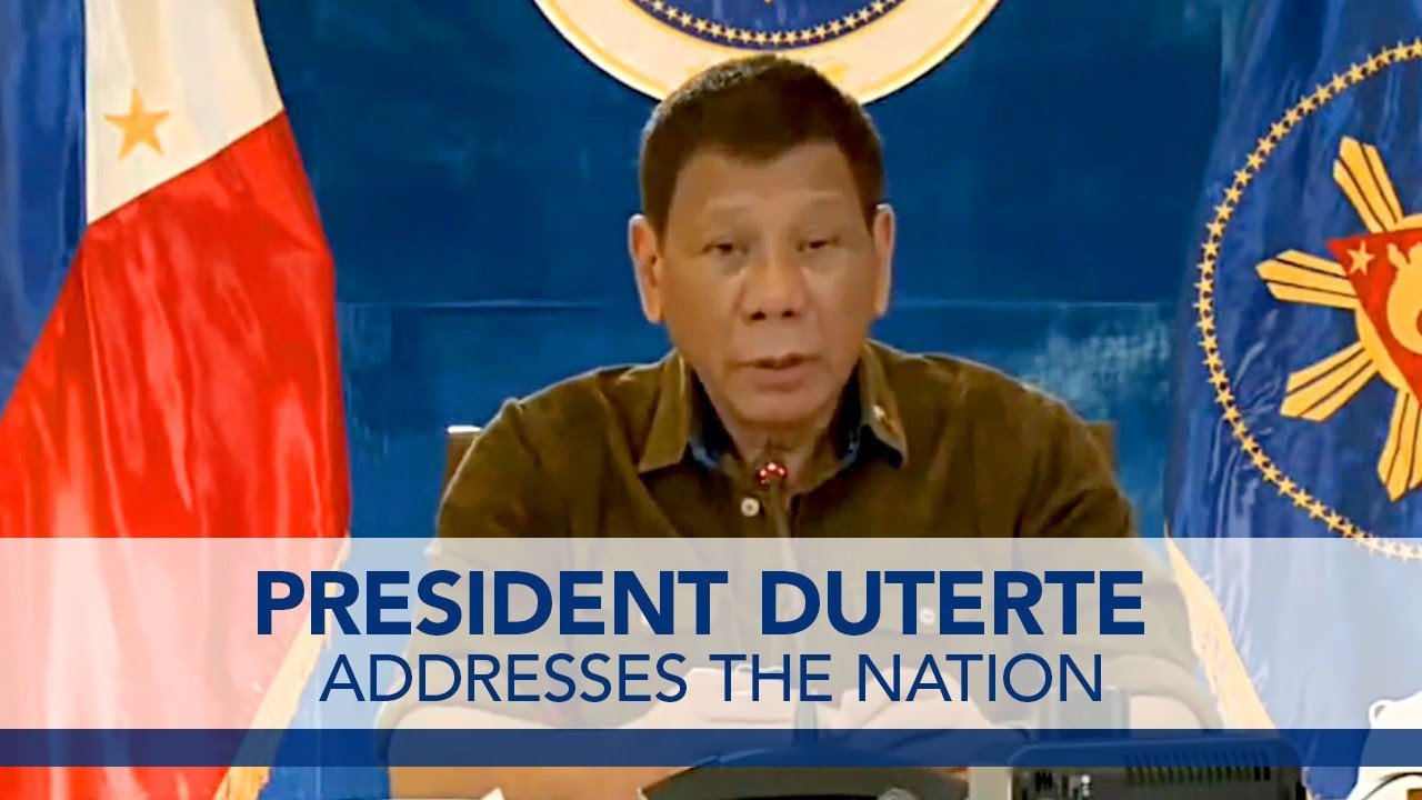 President Rodrigo Duterte Addresses the Nation | October 27, 2020