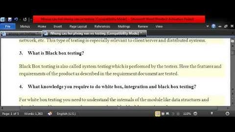 câu hỏi phỏng vấn tester 2 [cau hoi phong van tester]