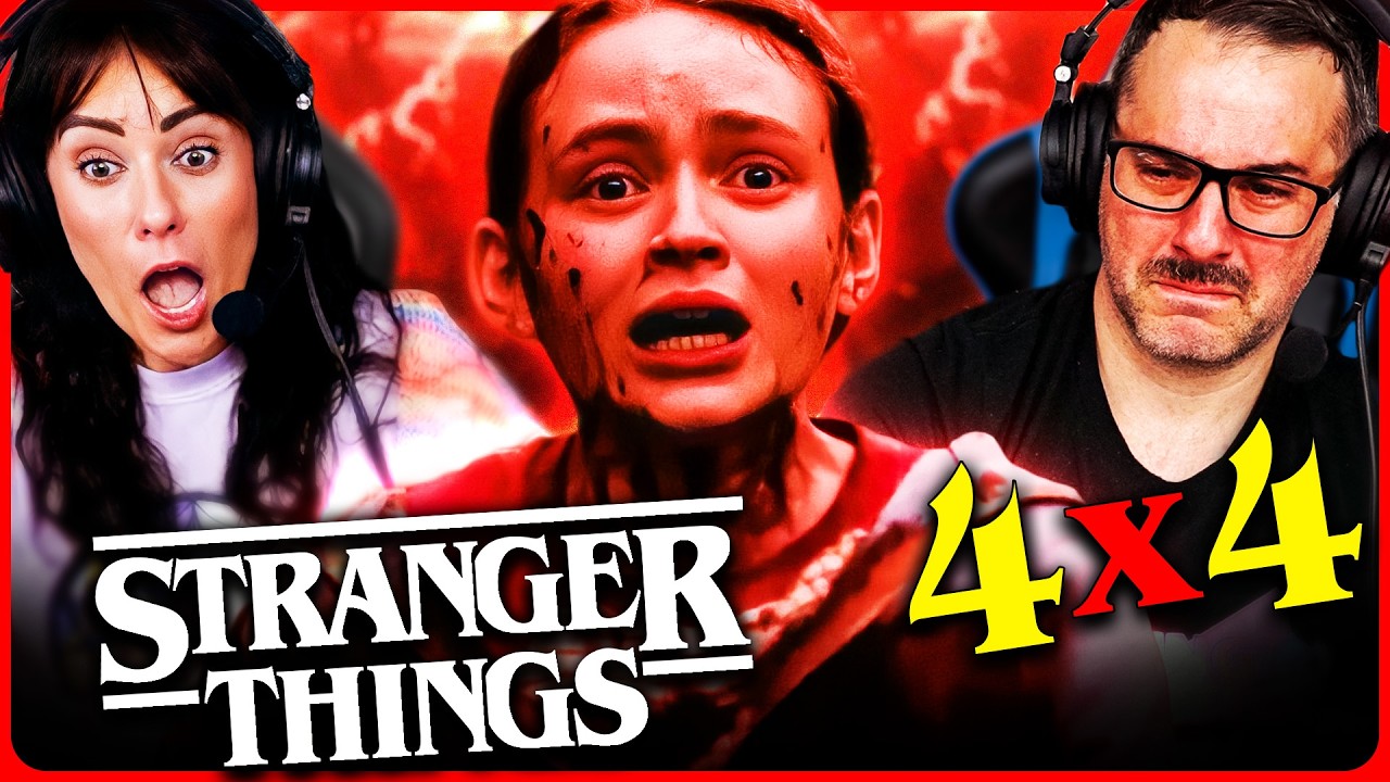 STRANGER THINGS Season 4 Episode 4 REACTION!! Netflix | Running Up That Hill | Sadie Sink | Vecna