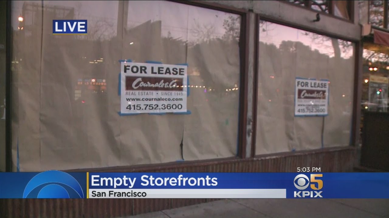 San Francisco Unveils Plan To Help Reduce Storefront Vacancies