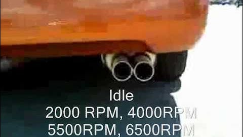 06  Spec V Stromung Exhaust 2.25" DCSports 4-2-1 Ceramic Headers