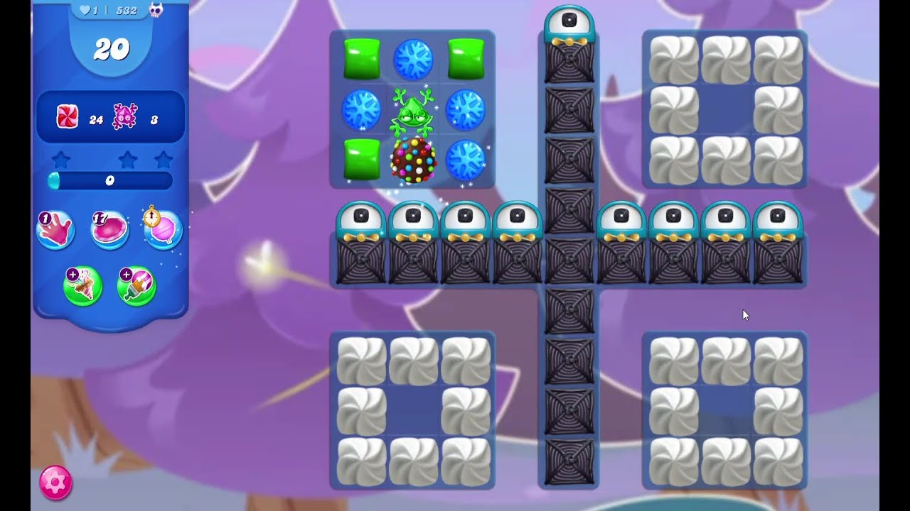 Candy Crush Saga Level 532 Frog YouTube