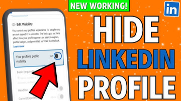 How to Hide LinkedIn Profile from Everyone (2024)