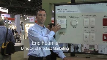 Wattstopper: New DLM Universal Dimming Room Controller shown at Lightfair 2012