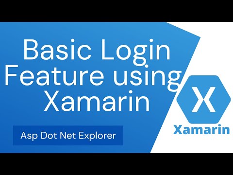 Login Page Functional Feature with Display alert in Xamarin Forms | How to make Popup