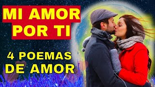 🥰 4 POEMAS de AMOR para ENAMORAR a quien TE GUSTA 💑 | Bellos poemas de amor para enamorar screenshot 1