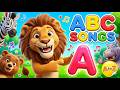 ABC Songs &amp; Animals! 🎵 | Learn Alphabet A to Z | Kids Alphabet Learning | GleeGlee TV