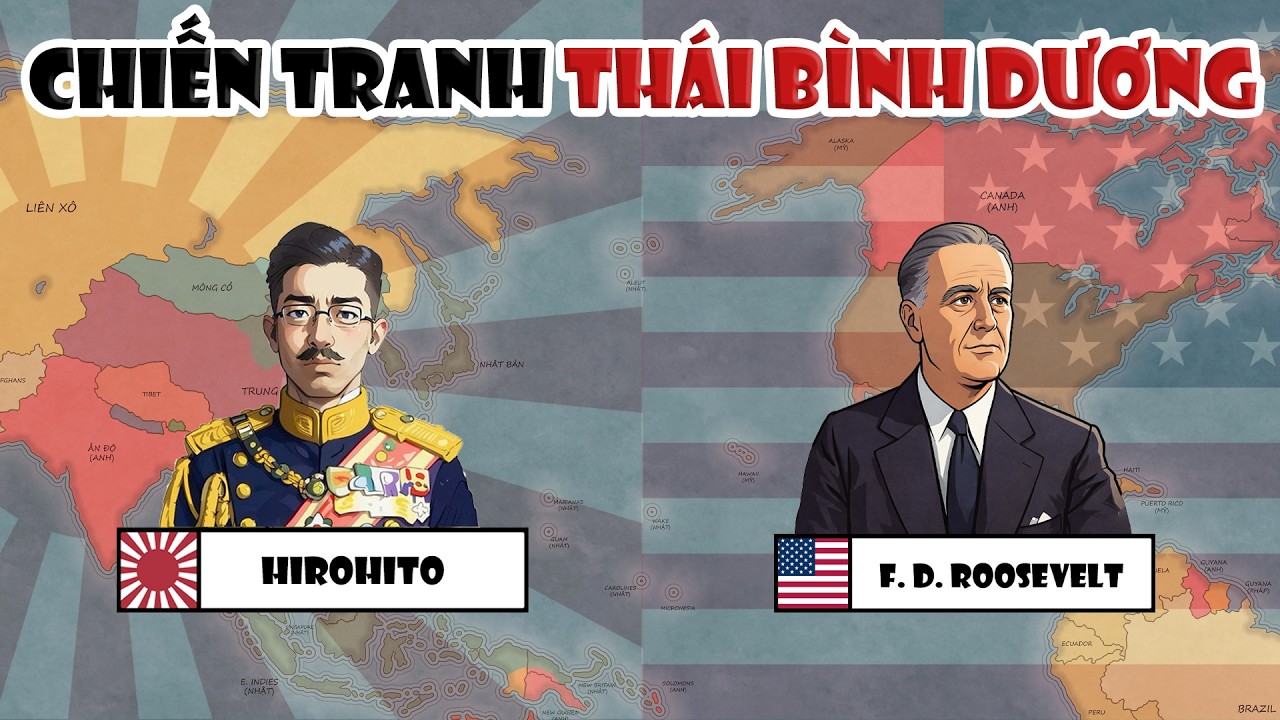 Chiến tranh Thái Bình Dương: Từ Trân Châu Cảng đến Bom Hạt Nhân | Tóm tắt lịch sử Thế Giới