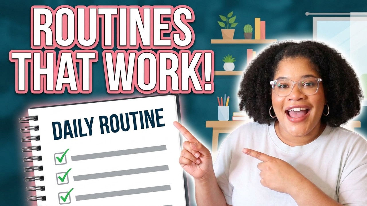 Overwhelmed Routine 📅 I Tested This Routine System and Never Felt Overwhelmed Again - YouTube