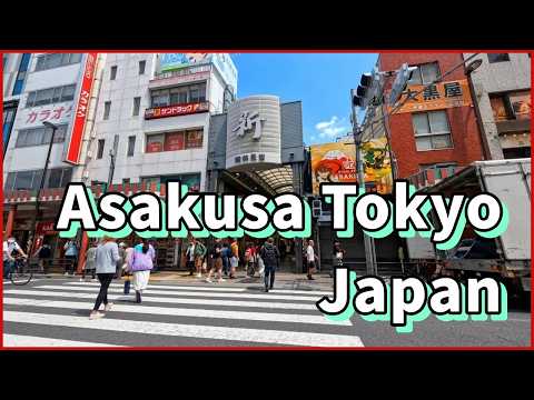 Asakusa Shin-Nakamise, Tokyo Walking Tour 2026 [4K] | June Weekday Midday🗼