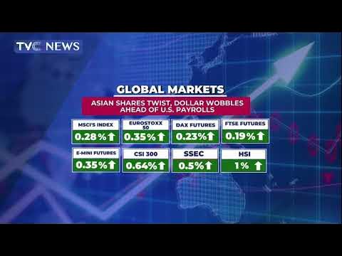 Asian Shares Twist, Dollar Wobbles Ahead of U S Payrolls