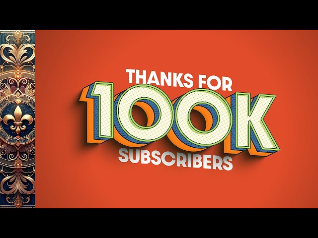 Absolute Luxury 100K Subscribers - Thank You !! class=