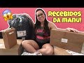 RECEBIDOS DO MÊS DE AGOSTO 😍📦 A MANU GANHOU MUITA COISA LINDA!!! | Amanda Silva