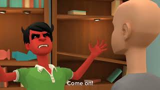 Classic Caillou Beats Up His Dadhas A Nightmaregrounded