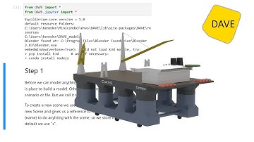 Reporting for DAVE, using Jupyter notebooks