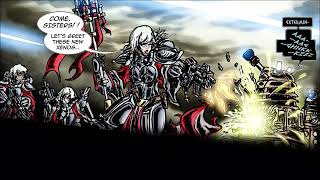 The Sisters of Battle Vs The Daleks - Who Crossover Comic Dub