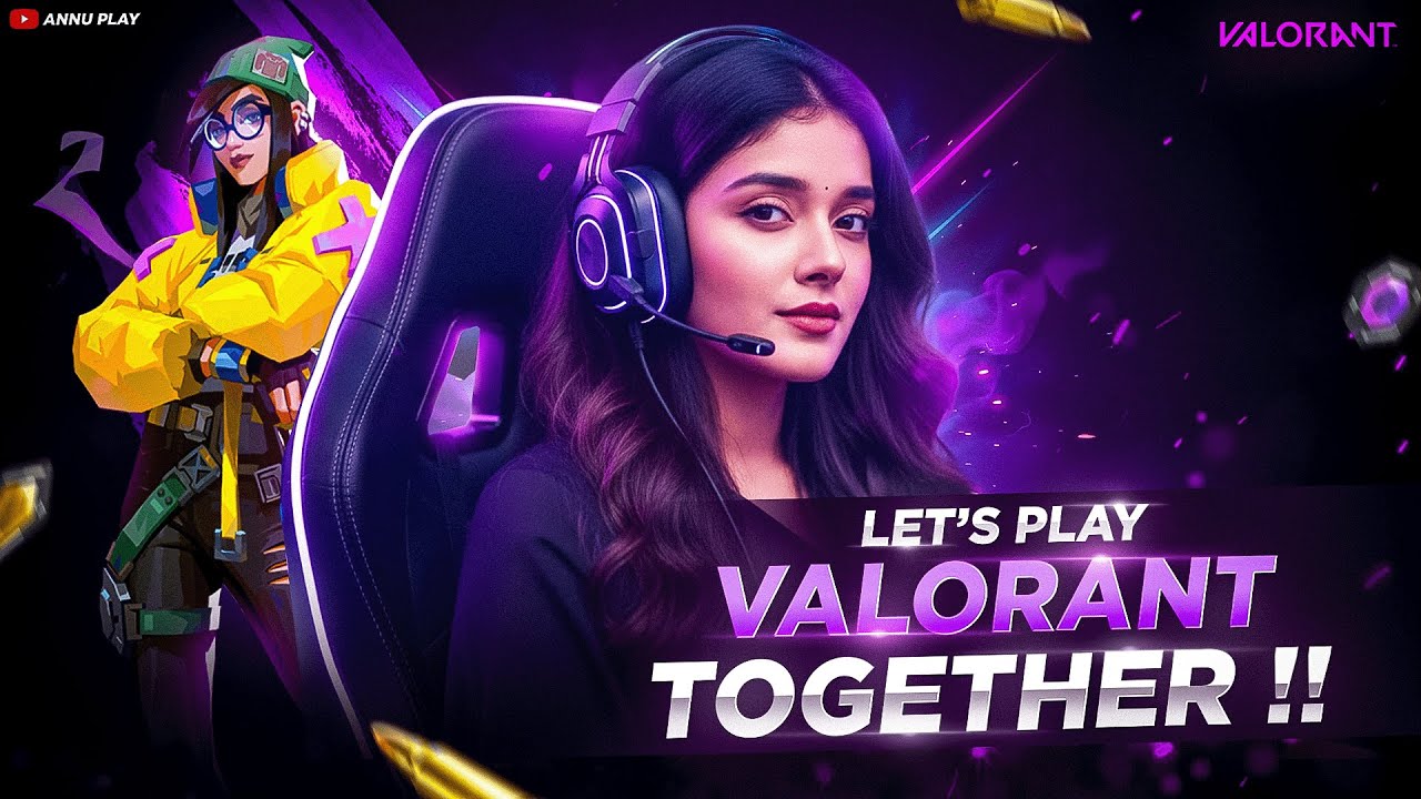 NOOB LOGO KI RANK PUSH IN VALORANT || ANNU PLAY LIVE || 