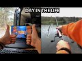 Cozy Rainy Day While Vanlife Camping |Day In The Life: Fishing, Gaming, (FAIL)