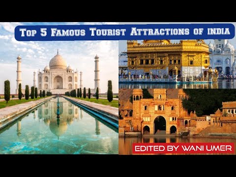 Top 5 Famous Tourist Attractions of india /wani umer/Airset clips/top 5 famous places of india