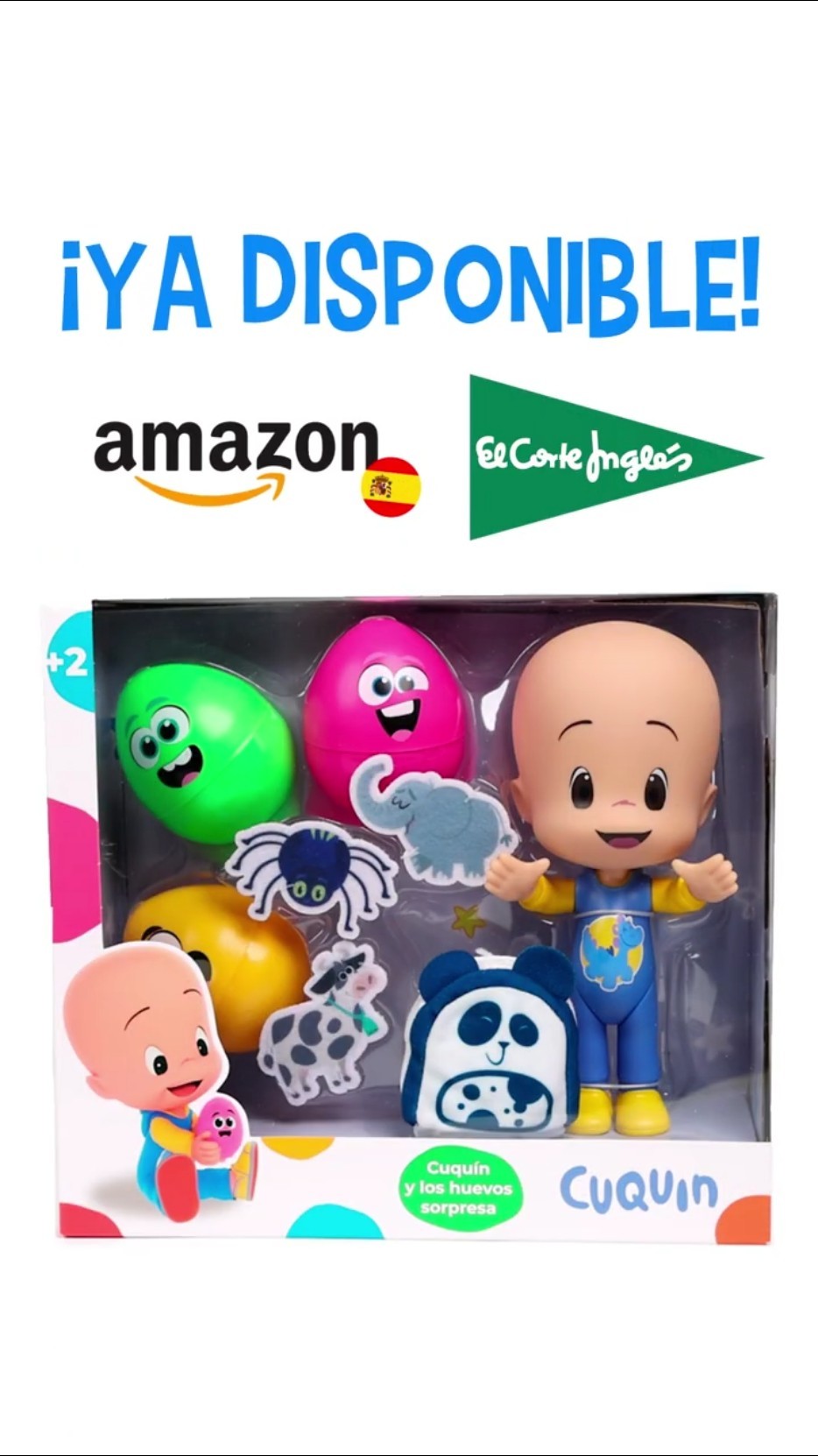 ¡Juega con Cuquín! ?? Juguete disponible en El Corte Inglés y Amazon España #cuquin #cleoycuquin