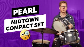 Pearl | Midtown Compact Drum Set 2024 | Sound Demo