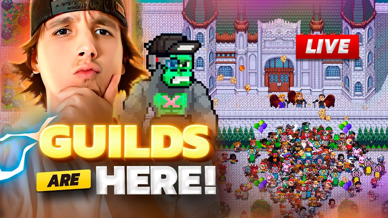 Guilds for Pixels Online explained, AMA react! Pixels Gameplay
