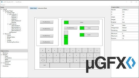 µGFX-Studio v0.20 Preview