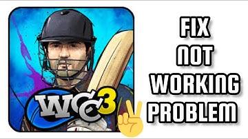 Fix World Cricket Championship 3 App Not working(Not open) Problem|| TECH SOLUTIONS BAR