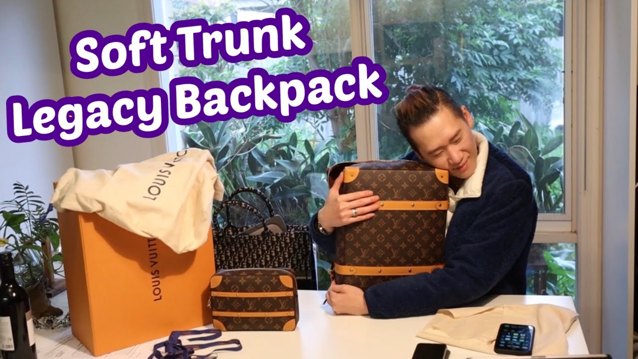 UNBOXING Backpack Legacy Louis Vuitton 2019 Soft Trunk Virgil