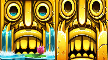 Temple Run 2 Reversed Gameplay - HOLI FESTIVAL VS Temple Run OZ