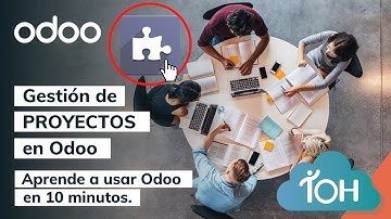 Tutorial  🧑‍🎓 Módulo de Gestión de Proyectos 📑 Odoo | Aprende a usar Odoo en 10 MINUTOS