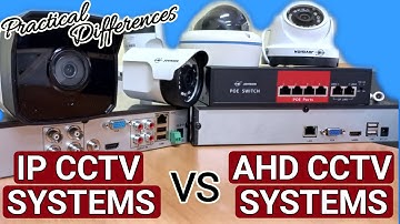 Differences between IP CCTV and Analogue CCTV Camera systems