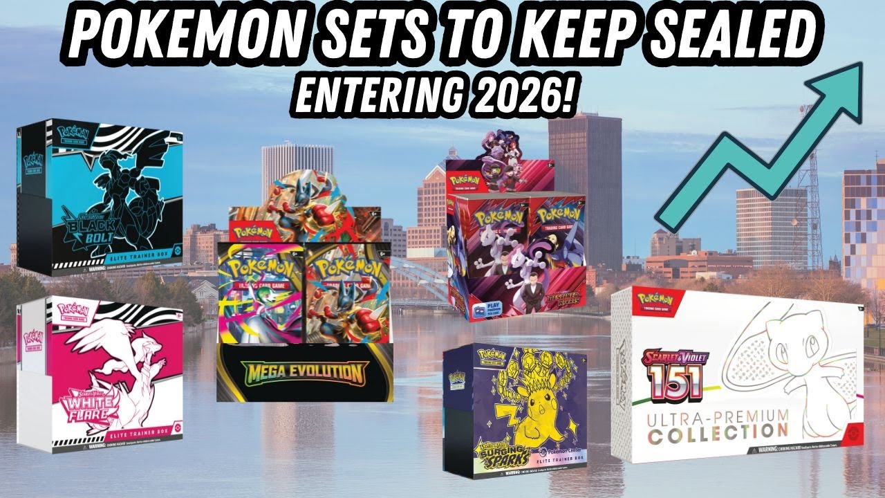 Top 5 Pokémon Sets to Keep Sealed Going Into 2026! - YouTube