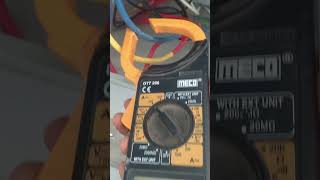 ampere metre se output load testing #electrical #wiring #amperemeter #controlpanel
