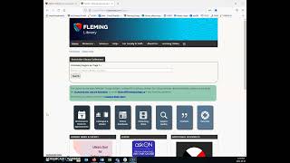 Library Website Overview