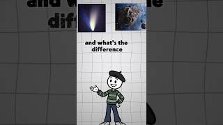 comet vs Asteroid.. what's the difference... #viral #educational #learnfacts