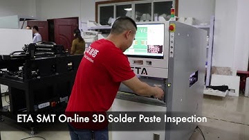 I.C.T SMT On line 3D Solder Paste Inspection