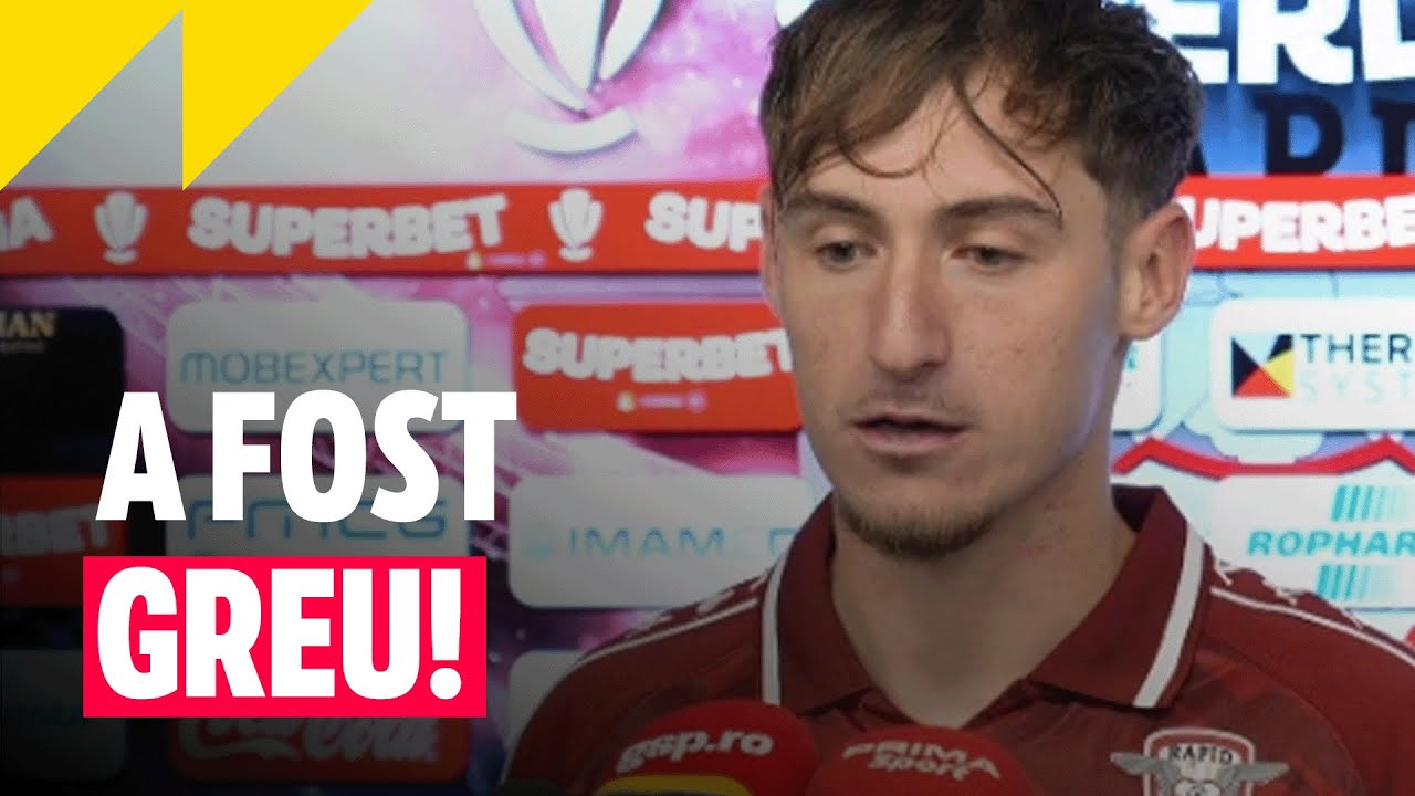 Constantin Grameni, despre protestele galeriei rapidiste și victoria cu Metaloglobus | GOLAZO.ro