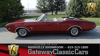 1968Oldsmobile Cutlass convertible,Gateway classic cars Nashville,#605NSH