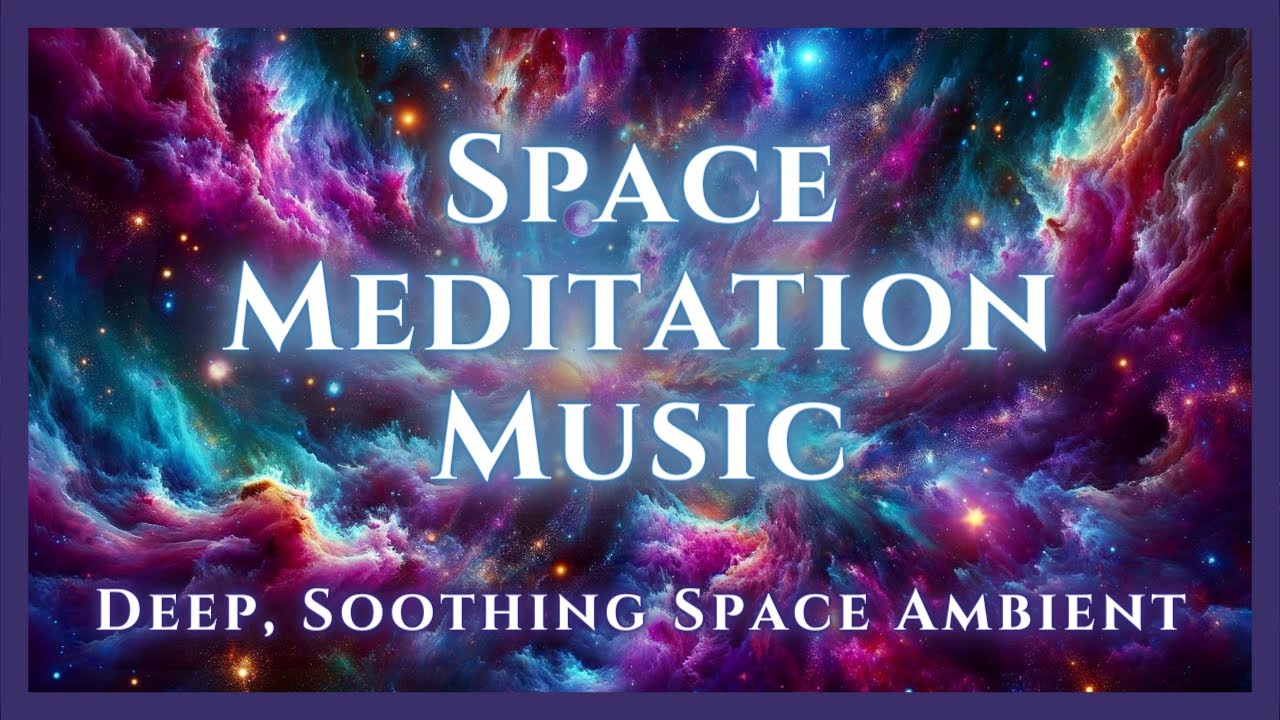 🪐 Meditative Space Music Journey ⚫ Space Ambient Music ⚫ Meditative Deep Relaxation 🌠