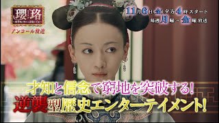 中国ドラマ「瓔珞(エイラク)～紫禁城に燃ゆる逆襲の王妃～」月曜～金曜 夕方 4：00～