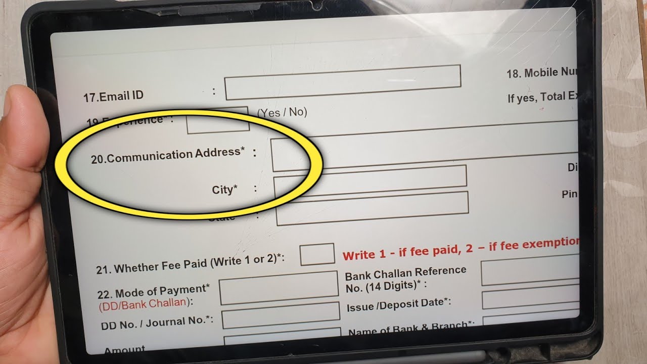 communication address kya hota hai | communication address mein kya ...