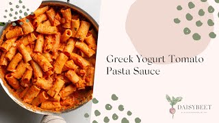 Greek Yogurt Pasta Sauce Recipe