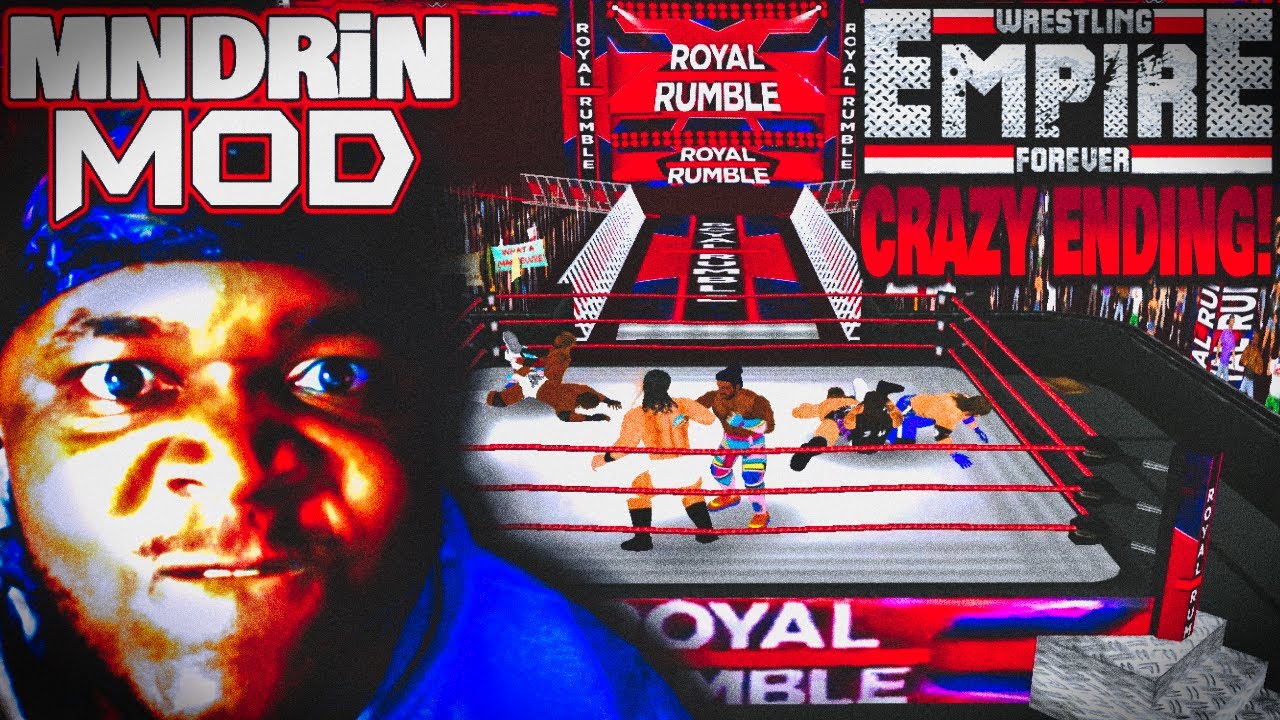NEW ROYAL RUMBLE MNDRiN MOD EDITION! Wrestling Empire Royal Rumble Gameplay YouTube