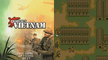 Conflict: Vietnam JAVA GAME (Synergenix Interactive 2004) FULL WALKTHROUGH