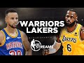 Stephen Curry vs. LeBron James, Warriors Lakers LIVE from Crypto.com arena 🍿 | Hoop Streams