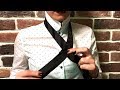 Классический узел для тонкого галстука. Завязать галстук. Как завязать галстук - самый простой узел