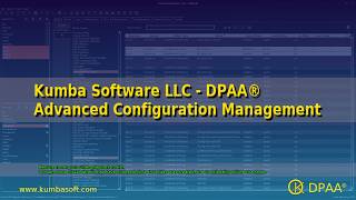 DPAA® - Advanced Configuration Management